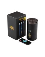 Electronic Incense Burner With Rechargeable Speaker Black v1