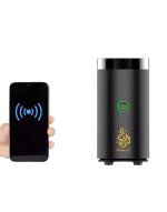 Electronic Incense Burner With Rechargeable Speaker Black v3
