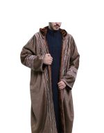 Men's Velvet Fur Coat NO11 v1