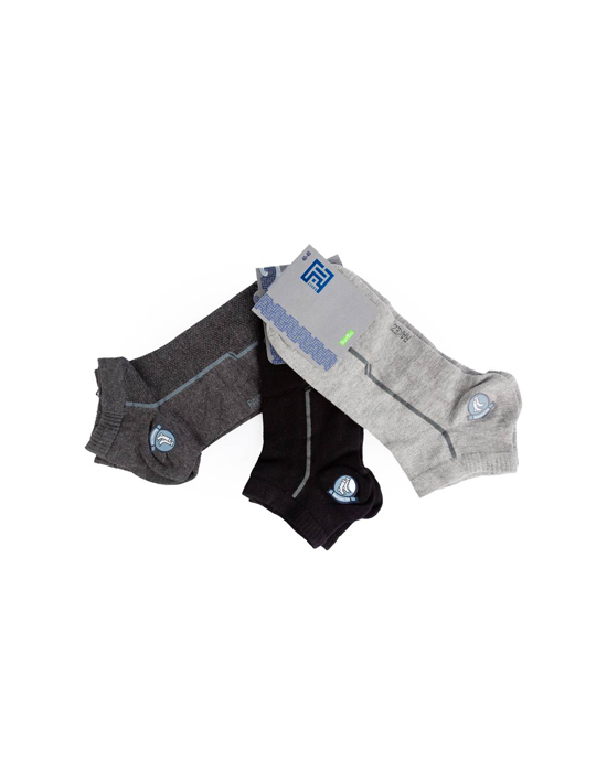Men's Winter Cotton Quarter Socks 702 v1