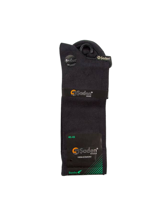 Shaden Long Bamboo Socks (Black)