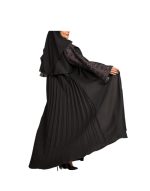 Abaya Jacket With Embroidery On The Sleeves v2