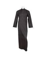 Al Aseel Men's Embroidered Winter Thobe Color 3 V3