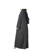Classic Salona Crepe Abaya With Square Sleeves v2