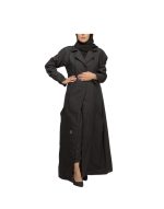 Formal Crepe Abaya With A Neckline v1