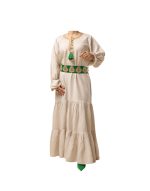 Natural Linen Robe With Belt V2