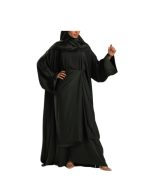 Oil Washed Silk Abaya v2