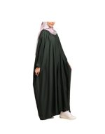 Olive Butterfly Abaya v1