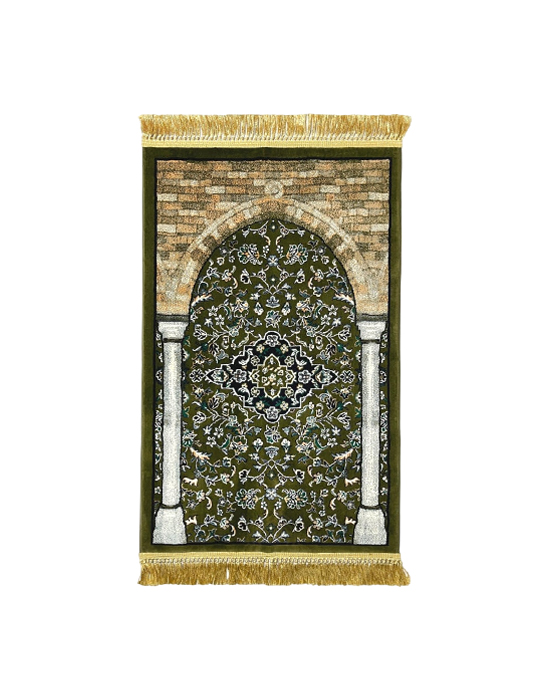 Prayer Rug Bricks Of The Holy Mosque In Mecca v1