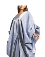 Soft Lavender Robe With Bow v3