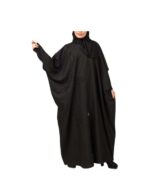Black Embroidered And Beaded Abaya For Occasions v2
