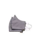 Distinctive Design Cloth Mask, Double Layered Mask, Gray (2 Pieces) v2
